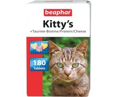 Katės Vitaminai - Beaphar Kitty's Mix 180 Tablečių
