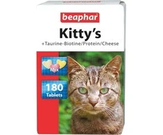 Katės Vitaminai - Beaphar Kitty's Mix 180 Tablečių