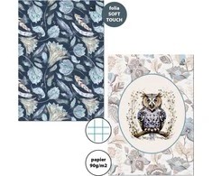 Bee Bee Sąsiuvinis A4/32K langeliais 90g Boho (5 vnt.)