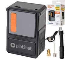 Bee Dviračio pompa PLATINET Mini padangų pompa 70W 1200 mAh (PTC70)
