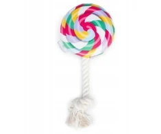 Beeztees BEEZTEES Pliušinis žaislas LIZDAS SU VIRVE 32cm