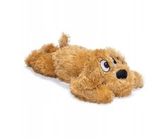Beeztees Karlie, Stups šuo, pliušinis žaislas šunims, ilgis 32 cm, plotis 20 cm