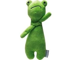 Beeztees pliušinis žaislas šuniui Grumpy Frog 30cm