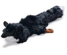 Beeztees pliušinis žaislas šuniui juoda lapė 30 cm