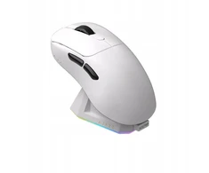 Belaidė pelė žaidimams Ajazz AJ179PRO -3 Mod-Baltas-Pixart 3395-8K Charging Dock