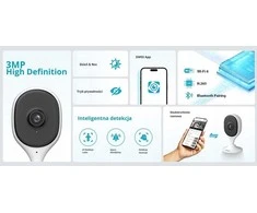 Belaidė „WiFi“ IP kamera „Dahua Hero C3A“ Dahua Technology