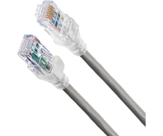 Belden Patch Cord 10GX Cat6a UTP 1m Pilka