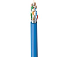 Belden Kabelis sieciowy, Cat 6A, F/UTP, LSZH, Euroklasa Cca, drut, mėlyna, 500 m (10GXE00C.06500)