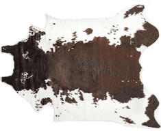 Beliani Dirbtinė karvės oda BOGONG, ruda, 150 × 200 cm
