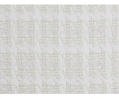 Beliani Rinkinys 2 DOURIS Pagalvėlės 30 x 60 cm Šviesiai smėlio spalvos languota