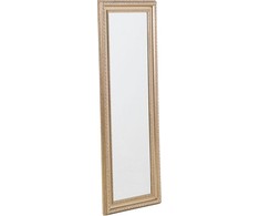 Beliani Sieninis veidrodis AURILLAC 51 cm 141 cm auksinis