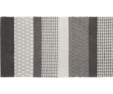 Beliani Vilnos kilimas 80 x 150 cm pilkas ZEYNE