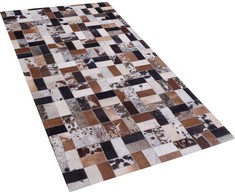 Beliani Odos skiautės kilimas 80 x 150 cm rudos rudos spalvos CESME