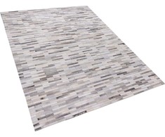 Beliani Odos kilimas pilkas 160 x 230 cm