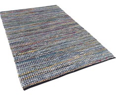 Beliani Medvilnės kilimas 140 x 200 cm daugiasluoksnis ALANYA