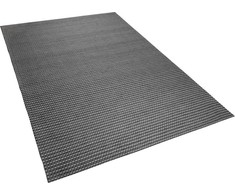Beliani Karpetas 140 x 200 cm tamsiai pilkas KILIS