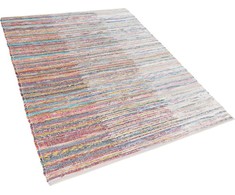 Beliani Medvilnės kilimas 160 x 230 cm daugiasluoksnis MERSIN