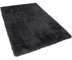 Beliani Shaggy kilimas 140 x 200 cm juoda CIDE