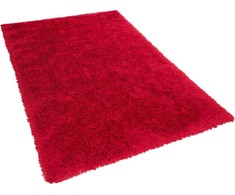Beliani Shaggy kilimas 200 x 300 cm raudona CIDE