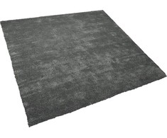 Beliani Karpetas 200 x 200 cm tamsiai pilkas DEMRE
