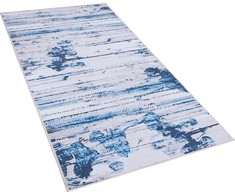 Beliani Dywan 80 x 150 cm mėlyna BURDUR