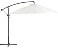 Beliani sodo skėtis Calabria II smėlio spalvos 268 cm
