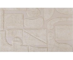 Beliani Lumarko Medvilnė kilimas 140 x 200 cm smėlio spalvos DIYAdin!