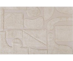 Beliani Dywan bawełniany 160 x 230 cm smėlio spalva DIYADIN!