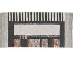 Beliani Lumarko medvilnės kilimas 80 x 150 cm daugiakampis KKKINADA!