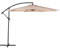 Beliani Ravenos sodas Umbrella smėlis 300 cm