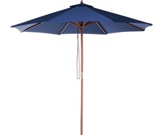 Beliani Sodo skėtis 270 cm mėlyna TOSCANA (58095)