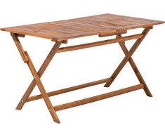 Beliani Medžio sodo lentelė 140x75cm CENTO (77022)