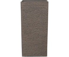 Beliani Pot 40 x 40 x 81 cm rudos spalvos GAZA