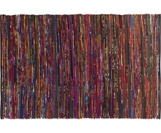 Beliani Medvilniniai kilimai 160 x 230 cm daugiasluoksnis juodas BRTIN