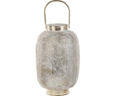 Beliani Lampion 40 cm metalo aukso LANTAU