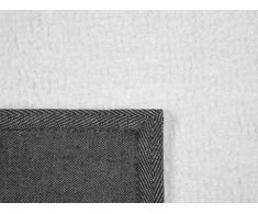 Beliani Carpetas 140 x 200 cm baltas DEMRE