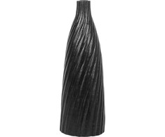 Beliani Dekoratyvinė vaza 54 cm juoda FLORENTIA