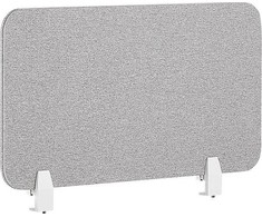 Beliani Rašomojo stalo skydas WALLY 72 x 40 cm šviesiai pilkas