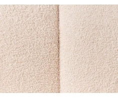 Sofa Beliani Dešininis gultas ALLIER Boucle šviesiai smėlio spalvos