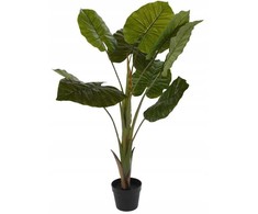 Beliani Dirbtinis vazoninis augalas ALOCASIA WENTII, aukštas, 110 cm
