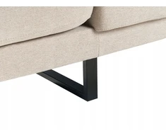 Beliani 3 vietų sofa IKAST smėlio spalvos