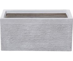 Beliani Pot 50 x 23 x 24 cm baltas MYRA