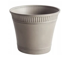 Beliani Gėlių vazonas CISTUS 44 cm pilkas