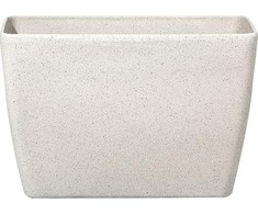 Beliani vazonas 60 x 27 x 41 cm smėlio spalvos BARIS