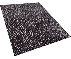 Beliani Odos skiautės kilimas 160 x 230 cm rudas AKKESE