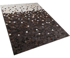 Beliani Odos skiautės kilimas 160 x 230 cm rudos rudos spalvos EYIM