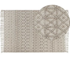 Beliani Rug 160 x 230 cm smėlio spalvos CRA Lumarko!