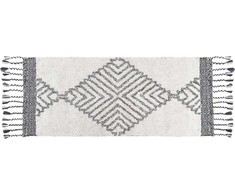 Beliani Medvilnės kilimas 80 x 150 cm juodas ERAY Lumarko!