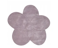 Beliani Kilimas KOKKINI violetinis ø 140 cm, vilna
