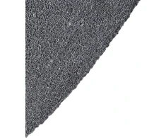 Beliani Vilnonis kilimas MYSURU pilkas 160 x 160 cm